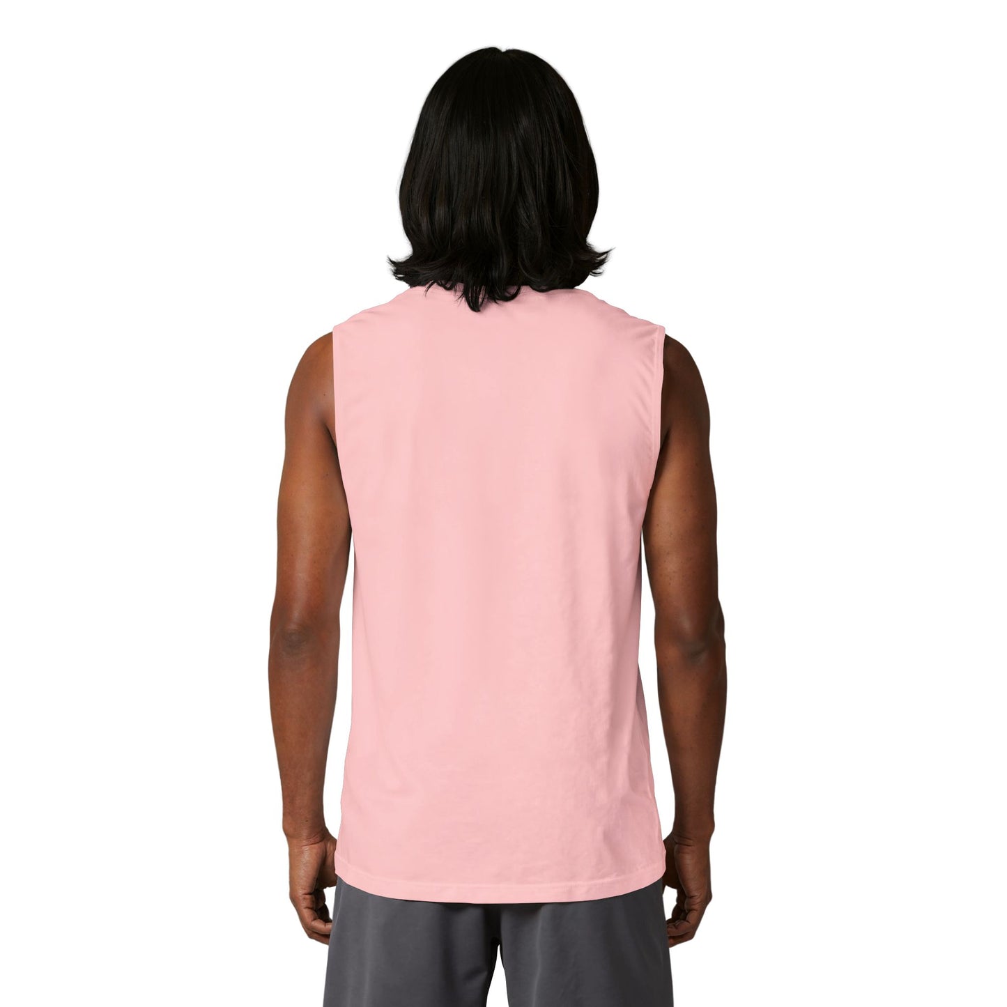Dog Lover Muscle Tank — "I'm Here for Dogs, Not People" Vintage Golden Retriever Tank Top