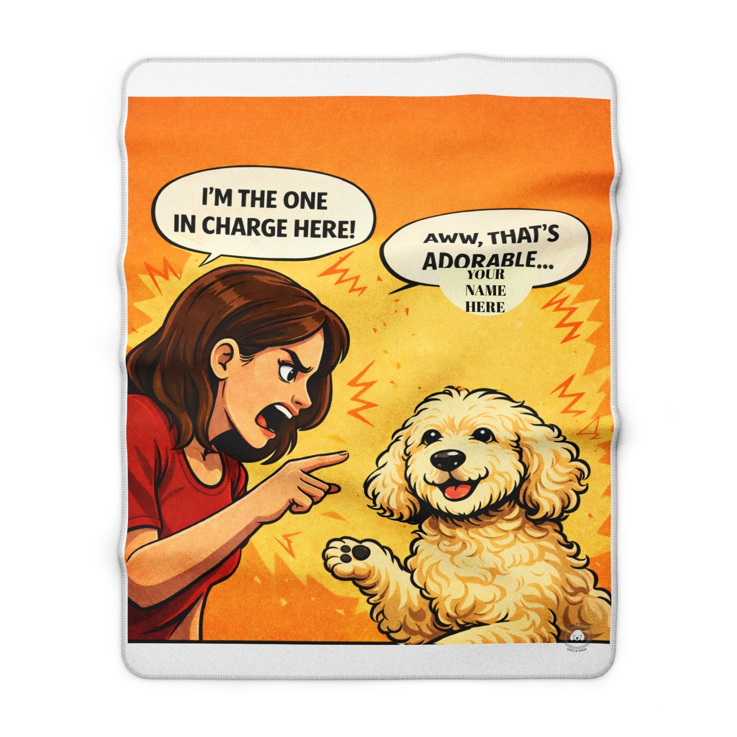 Silly Billy Snuggle Club Collection — Plush Reversible Throw Blanket for Home, Couch & Gift