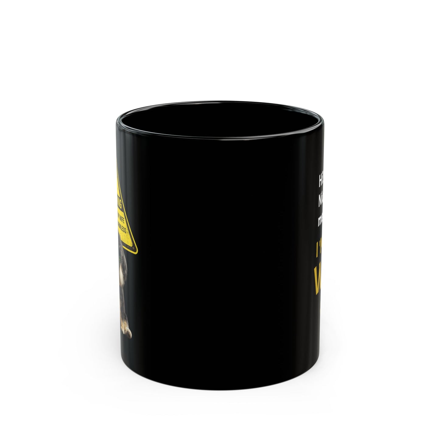 Silly Billy Sip Squad Collection — I am the wife funny Coffee Cup (English)