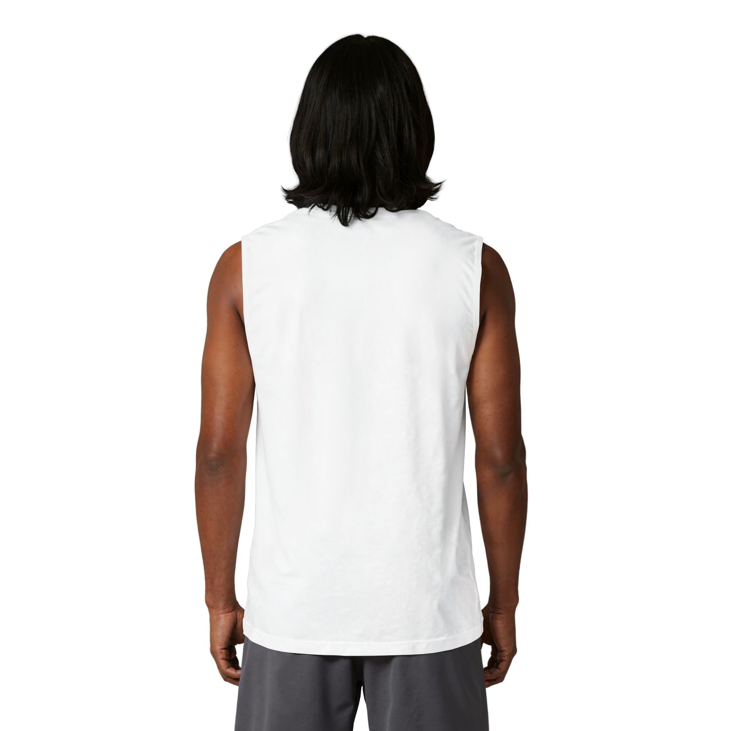 Dog Lover Muscle Tank — "I'm Here for Dogs, Not People" Vintage Golden Retriever Tank Top